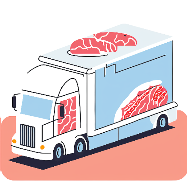 肉類(lèi)冷鏈冷藏車(chē)溫度監控