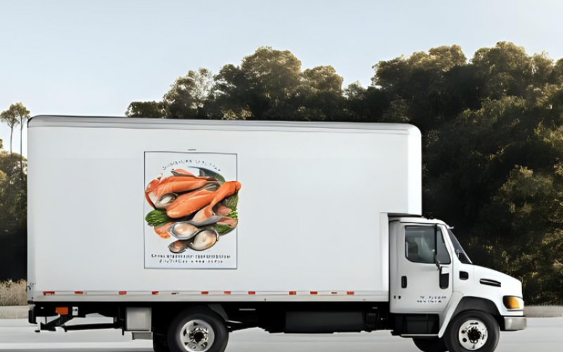 海鮮冷鏈冷藏車(chē)GPS溫度監控系統